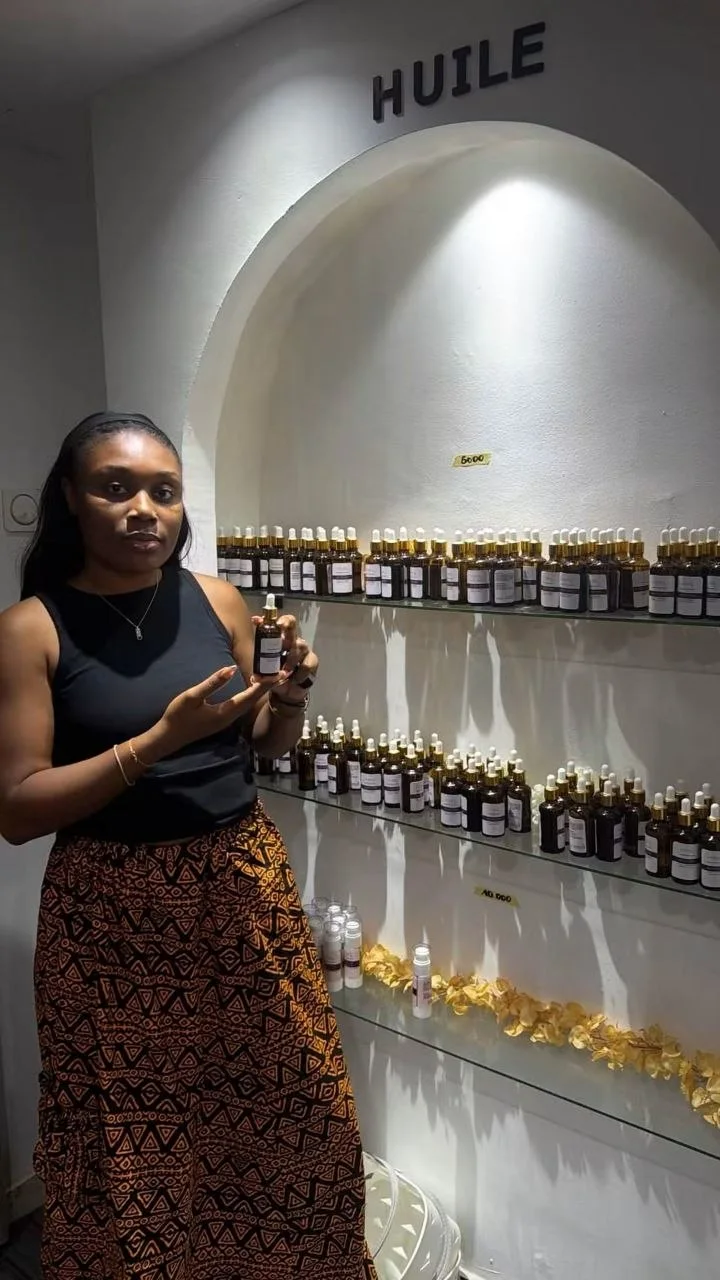 La niche des huiles, dans la boutique L'OYRA